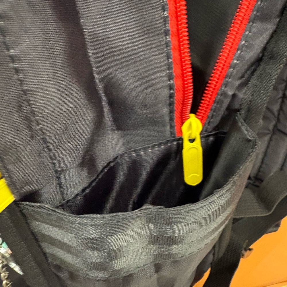 Pikachu Black Backpack with Red Poke Ball Charm Coin Pouch - Picture 9 of 13